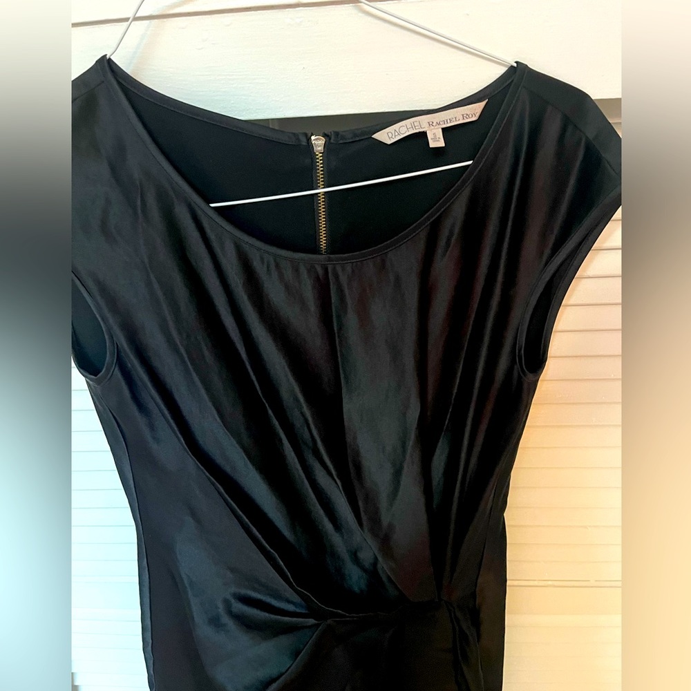 Rachel Rey black cocktail dress